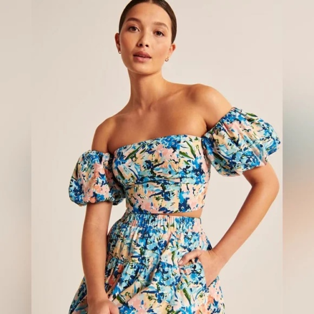 Abercrombie & Fitch Floral Matching Set